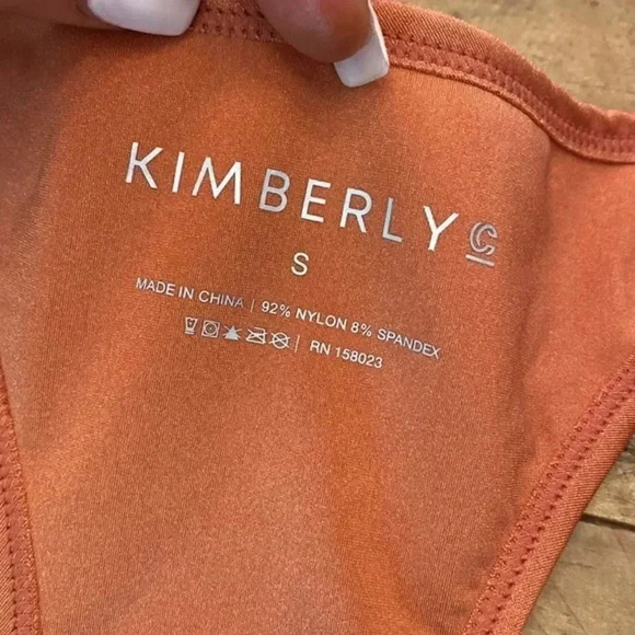 KIMBERLY C copper sports bra - Picture 3 of 4